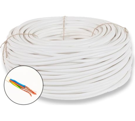 Бытовой провод ПРОВОДНИК пвс 3x0.5 мм2, 30м OZ236775L30