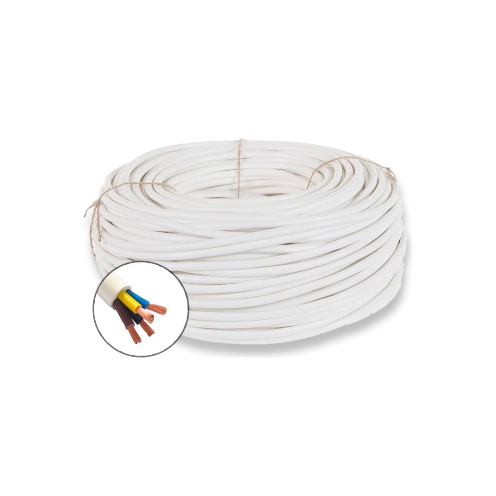 Бытовой провод ПРОВОДНИК пвс 4x10 мм2, 50м OZ61830L50 - выгодная цена ...