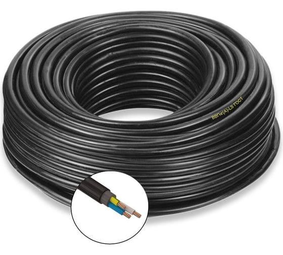 Силовой кабель ввгнг(a)-ls ПРОВОДНИК 3x25 мм2, 10м OZ64579L10
