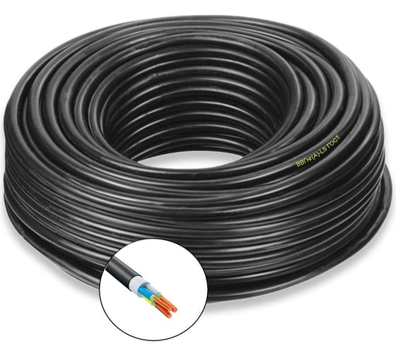 Силовой кабель ввгнг(a)-ls ПРОВОДНИК 3x2.5 мм2, 50м OZ10264L50