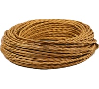 Монтажный витой провод МЕЗОНИНЪ ПВХ 3x2,5мм, цвет - бронза (бухта 5м) GE70104-36