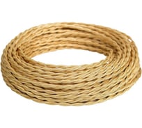 Монтажный витой провод МЕЗОНИНЪ ПВХ 3x2,5мм, цвет - карамель (бухта 5м) GE70104-34