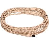 Монтажный витой провод МЕЗОНИНЪ ПВХ 3x2,5мм, цвет - бежевый перламутр (бухта 5м) GE70104-29