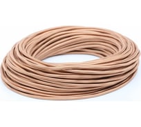 Круглый провод МЕЗОНИНЪ ПВХ 2x0,75, цвет- беж.перламутр (катушка 90м) GE70160-29-R90