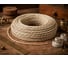 Ретро провод витой Мезонинъ 2х2.5 ГОСТ бухта 5 метров СЛОНОВАЯ КОСТЬ GE70102-02 5