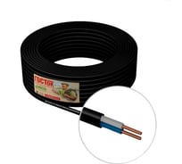 Кабель ВВГп-нг 2 х 2.5 чёрный 5м ГОСТок ГТ0182/ГТП1513 ГТ0182