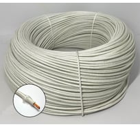 Термостойкий провод ПРОВОДНИК ркгм 1x0.5 мм2, 100м OZ67048L100