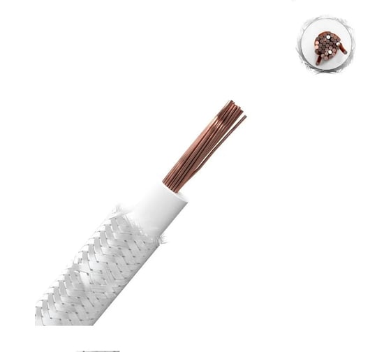 Термостойкий провод ПРОВОДНИК ркгм 1x4 мм2, 50м OZ232650L50