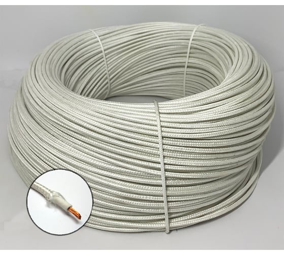 Термостойкий провод ПРОВОДНИК ркгм 1x4 мм2, 50м OZ232650L50 1