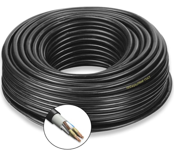 Силовой кабель ПРОВОДНИК ппгнг(a)-frhf 4x1.5 мм2, 100м OZ100787L100 1