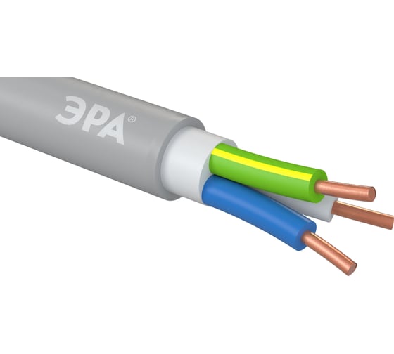 Кабель ЭРА NYM 3x1,5 мм2 100м Б0058801 1