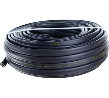 Кабель ВВГ-Пнг(А)-LS 3х2,5(N,PE)0,66 кВ (бухта 20 м) ВЭКЗ DORI VEKZ00148