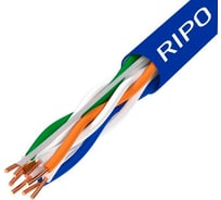 Витая пара Ripo utp4 cat6 23awg cu 100m 001-112017/100