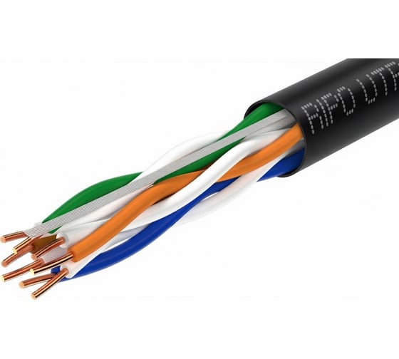 Витая пара Ripo utp4 cat5e 24awg cca pe (outdoor) (25m) 001-112003-25