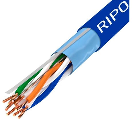 Витая пара Ripo ftp4 cat6 23awg cu (100м) 001-122016/100