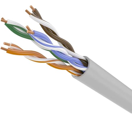 Кабель U/UTP Folan Cat5e PVCLS нг(А)-LS 4x2х0.52 (305 м) U42052LS