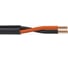 Акустический кабель Wize WSC16300FL 300 м, 16 AWG FRNC/LSZH, 1.5 мм2, диаметр 7мм, медь, 28x0,25 мм, черный, бухта 139502 1