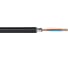Балансный микрофонный кабель Wize WMC24200FL 200 м, 24 AWG, FRNC/LSZH, 0.2 мм2, диаметр 3.7мм, экран, медь, 25x0.1 мм, черный, бухта 139479 1
