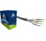 Кабель ООО ТайгаКабель TaigaKabel F/UTP cat 5е PE 4x2х0,46 Cu Solid OUTDOOR Черный 305м 00000303 1