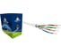 Кабель ООО ТайгаКабель TaigaKabel F/UTP cat 5е PVC 4x2х0,51 Cu Solid INDOOR Серый 305м 00000298 1