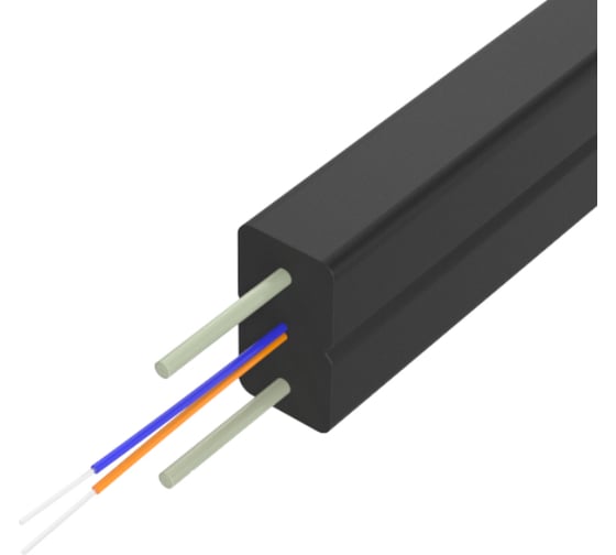 Кабель волоконно-оптический SUPRLAN 2 волокна ВО FTTH-2FRP-2-G.657.A1 2000м 02-0155