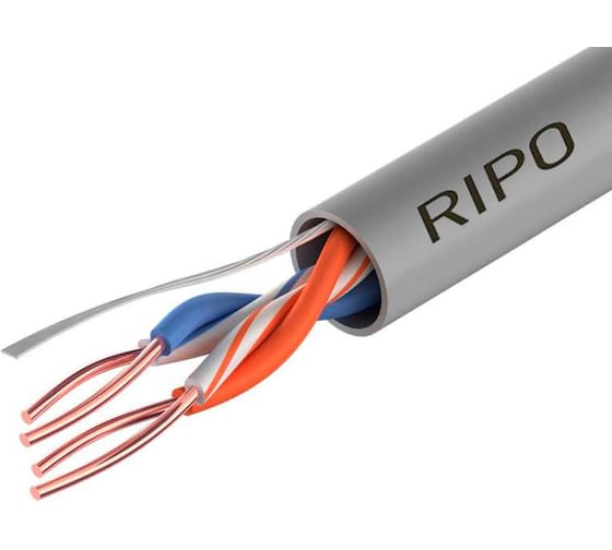 Кабель Ripo Utp2, cat5e, 24awg, cca, 50м 001-111001/50 1