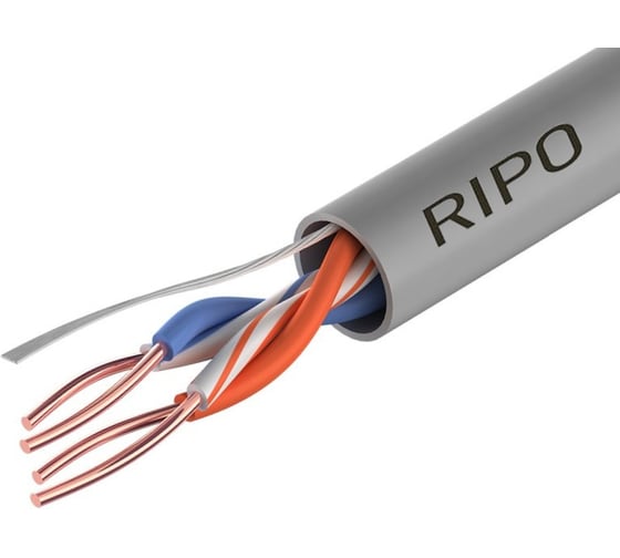 Кабель Ripo Utp2, cat5e, 24awg, cu, 50м 001-111008/50
