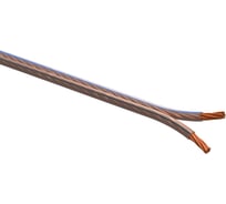 Акустический кабель ЭРА 2x0,50 мм2, прозрачный, 5 м Б0059294