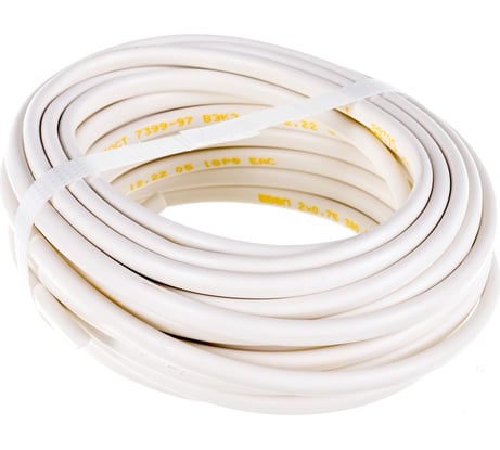 Шнур ШВВП 2*0,75 380 В (Бухта 10 м)DORI