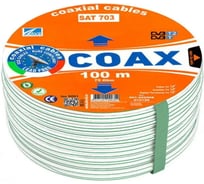 Коаксиальный телевизионный кабель Ripo sat 703 avs electronics (100м) 001-222008/ 010128