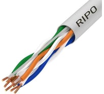 Сетевой кабель Ripo Utp 4 нг-lsltx cat5e 24awg cu premium, 305м.,fluke test 001-112042