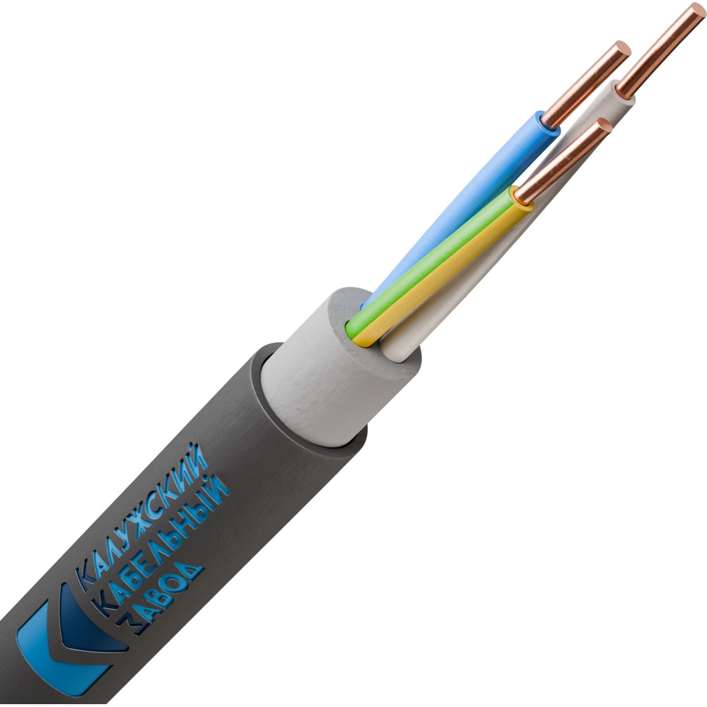 Кабель ВВГнг(А)-LS ККЗ 3x1,5 ЗП (0,66 кВ) (2259) KKZ40-00009543 ...