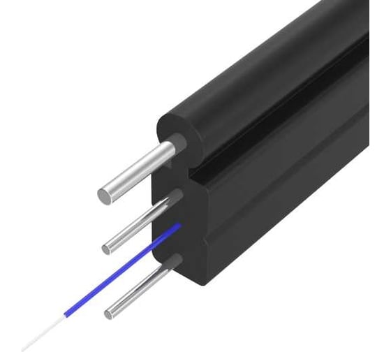 Кабель волоконно-оптический SUPRLAN 1 волокно ВО FTTH-2SR+SR-1-G.657.A1 1000м 02-0158-2 1