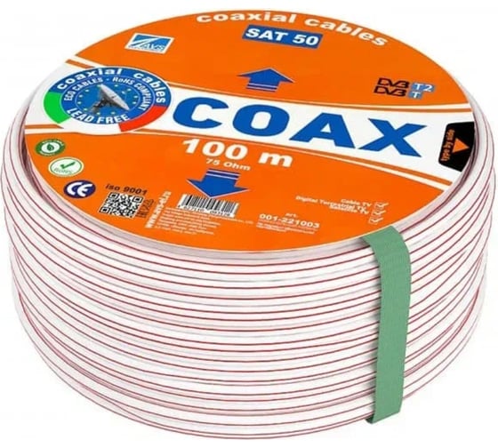 Коаксиальный кабель Ripo sat 50 avs electronics (10m)new 001-221003/10