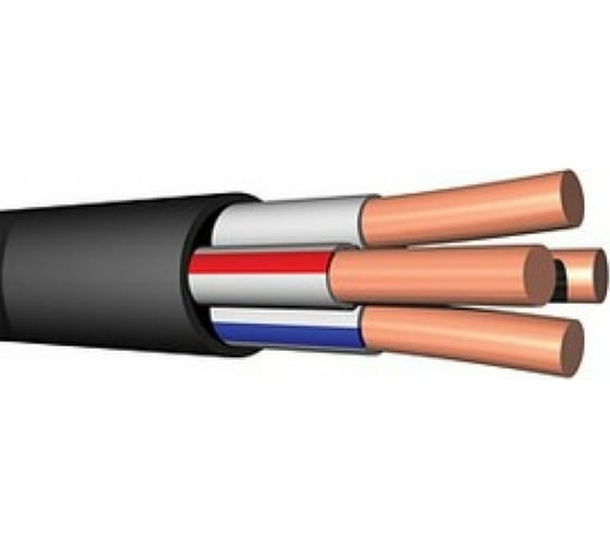 Кабель ВВГнг(А)-LS ЭНЕРГОКАБЕЛЬ 4x2,5ок(N)-0,66 ТУ 16.К121-018-2011 бухта 100м ЭИЗМ1001110 1