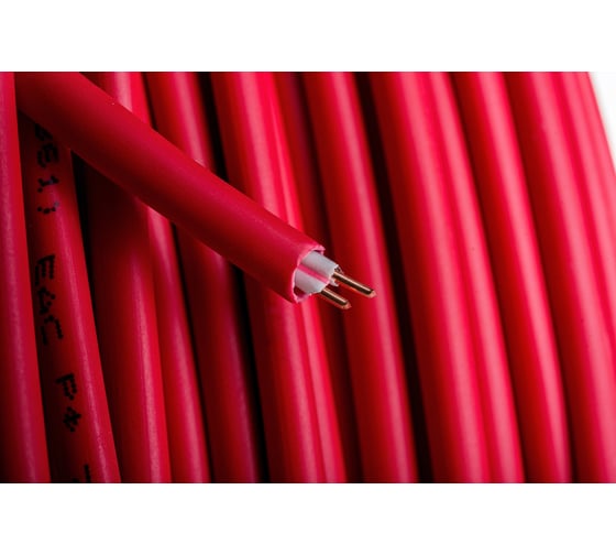 Кабель пожарной сигнализации REXANT КПСВВнг(А)-LS 1x2x0,75мм2, 200м 01-4861