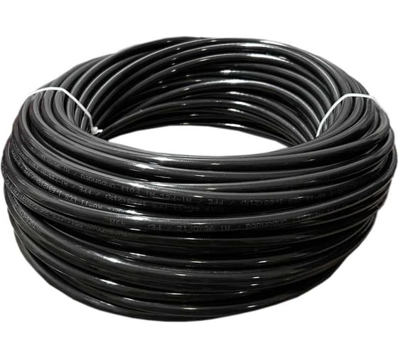 Коаксиальный кабель TWIST rg-11u, 75 ом (ccs, 96 нитей al) трос, наружный, черный, 50м, намотка TWCS-COAX-RG11-SR/50