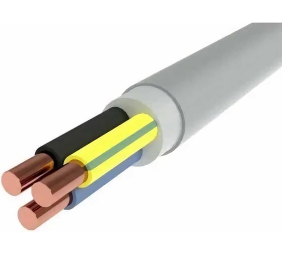 Кабель Партнер-Электро NYM 3х2,5 ГОСТ (5м) P100G-03G06-C005