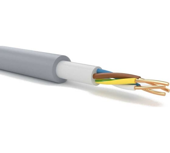Кабель Партнер-Электро NYM 4х2,5 ГОСТ (5м) P100G-04G06-C005