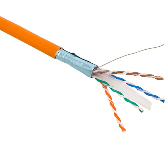 Кабель витая пара EKF TERACOM pro cat.6 f/utp 4 пары solid 23awg оболочка lszh нг(а)-hf, цвет серый, упаковка 305м TRP-6FTP-04LSH-GY-IN3