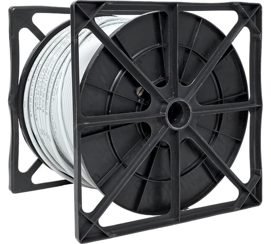 Кабель витая пара EKF TERACOM pro cat.6 f/utp 4 пары solid 23awg оболочка lszh нг(а)-hf, цвет серый, упаковка 305м TRP-6FTP-04LSH-GY-IN3