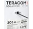 Кабель витая пара EKF TERACOM pro cat.5e u/utp 4 пары solid внешний 24awg оболочка ldpe, цвет черный, упаковка 305м TRP-5EUTP-04PE-BK-OUT3 7