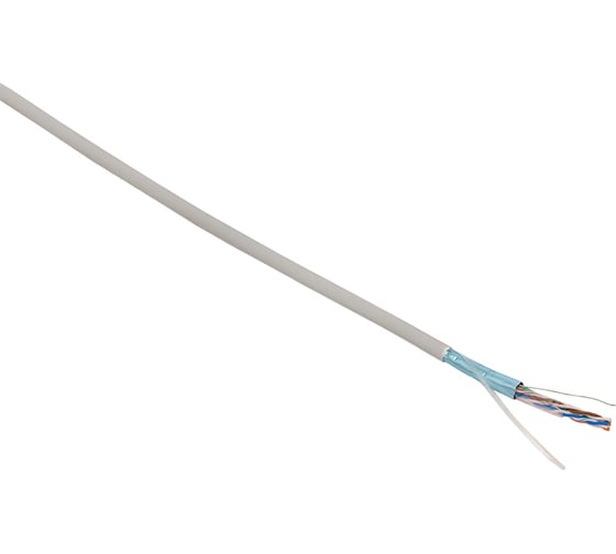 Кабель витая пара EKF TERACOM pro cat.5e f/utp 4 пары solid 24awg оболочка pvc, цвет серый, упаковка 305м TRP-5EFTP-04PVC-GY-IN3