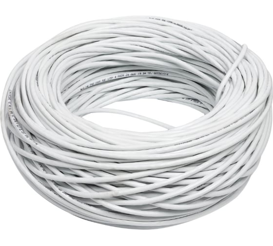 Внутренний омедненный кабель nl-cca utp 4pr 24 awg cat5е бухта 50 метров Netlink УТ-00001871