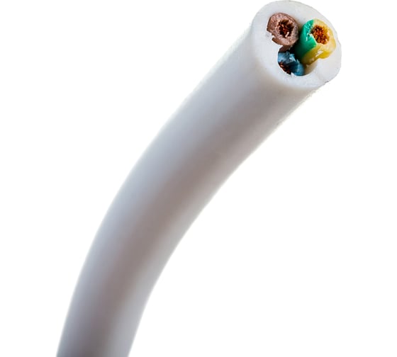 Провод REXANT ПВС 3x0,75 кв.мм, 20 м, ГОСТ 7399-97 01-8042-20