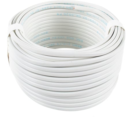 Провод REXANT ШВВП 2x0,75 кв.мм, 20 м ГОСТ 7399-97 01-8086-20