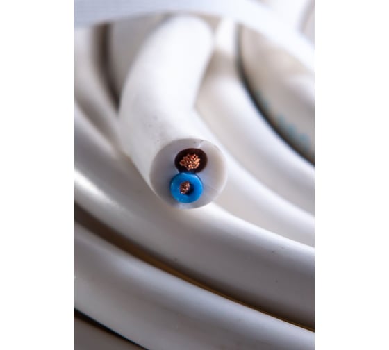 Провод REXANT ПВС 2x2,5 кв.мм, 50 м, ГОСТ 7399-97 01-8036-50