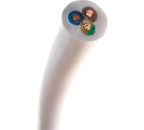 Провод REXANT ПВС 3x0,75 кв.мм, 10 м, ГОСТ 7399-97 01-8042-10