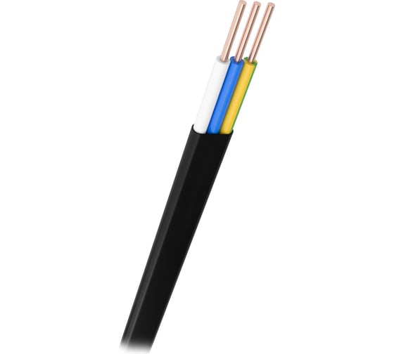 Кабель ПАН ЭЛЕКТРИК ВВГнг-П 3x4, 10м, бухта 27996 9