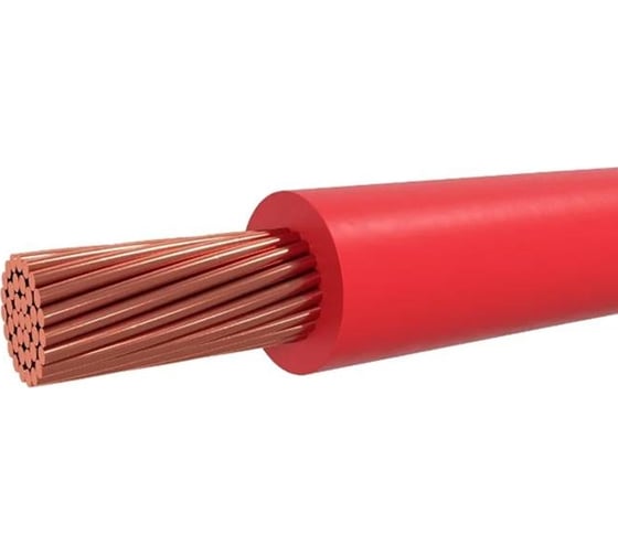 Провод TDM ПуГВнг(А)-LS 1x1 ГОСТ в коробке 150 м, красный SQ0124-1486 1